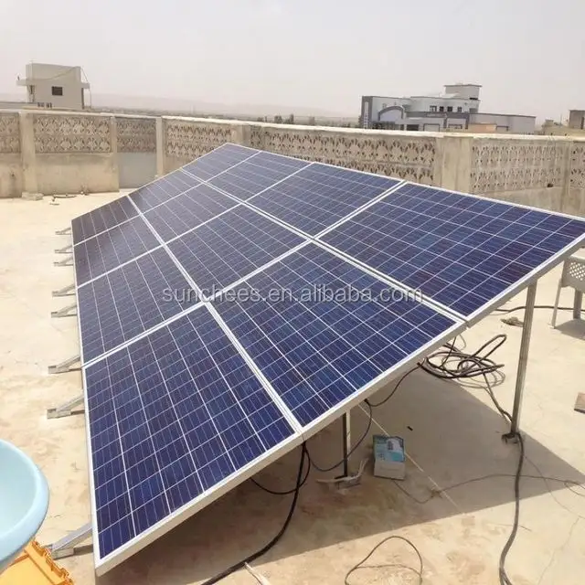 Vendita calda energie rinnovabili kit pannello solare per la casa sistema di rete/sun power energia solare prodotto 3000 W 5000 W 6000 W