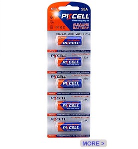 Échantillon gratuit PKCELL 12 V VR22 L1028 <span class=keywords><strong>MN21</strong></span> 12 Volt Piles Alcalines <span class=keywords><strong>23A</strong></span> Sec Pile Bouton pour Sonnette - Product Image 1