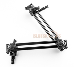Système de verrouillage rapide pour <span class=keywords><strong>Studio</strong></span> Photo à Double bras articulé, 2 sections, Compatible avec la photographie - Product Image 3