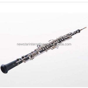 África madera negro cuerpo <span class=keywords><strong>oboe</strong></span> plateado <span class=keywords><strong>oboe</strong></span> <span class=keywords><strong>instrumento</strong></span> <span class=keywords><strong>musical</strong></span> - Product Image 1