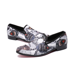 NA181-zapatos informales de cuero de ante para hombre, mocasines planos sin cordones, para conducir, para Club nocturno - Product Image 2