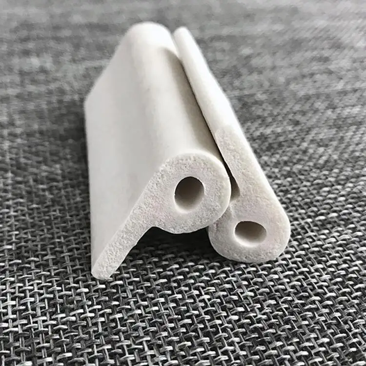 Extrusion en mousse de Silicone, complète, un mètre