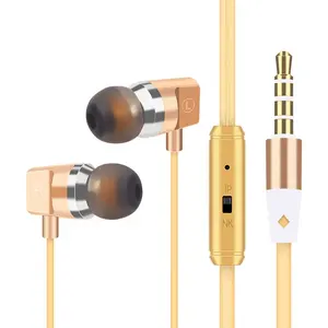 China Groothandel Mode Nieuwe In ear handsfree 3.5mm koptelefoon custom voor mobiele