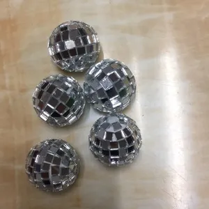 Suministro del fabricante 2,5 cm mini Bola de espejo discoteca de Navidad barata