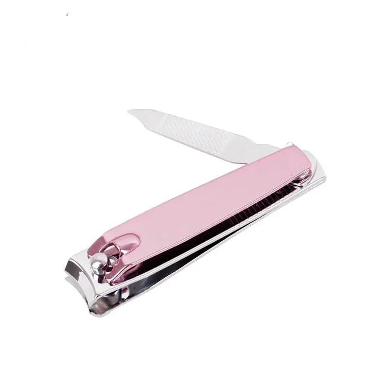 Nail Cutter Manicure Nail Clipper Nail Cutter With Electronic Coating Rubberized Painting With Silicone Cover