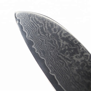 <span class=keywords><strong>Couteau</strong></span> <span class=keywords><strong>Santoku</strong></span> japonais de haute qualité avec manche en bois Pakka - Product Image 3