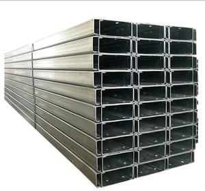 Canaux en acier galvanisé, 1 pièce, tube c, métal - Product Image 1
