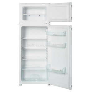 Réfrigérateur à double porte <span class=keywords><strong>encastrable</strong></span> de 54 cm, réfrigérateur domestique de 220 L avec congélateur quatre étoiles - Product Image 5