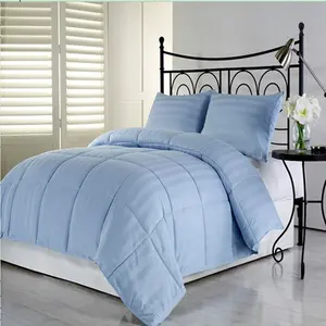 Großhandel modernes Design Bett Bett bezüge Schlafzimmer blau King Size Bett bezug Set