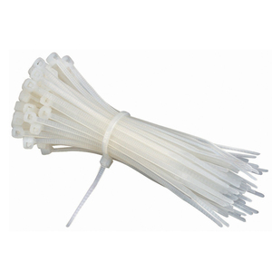 Self-locking White Heavy Duty Plastic Nylon 66 Cable Ties