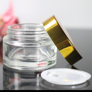 Pot vide en <span class=keywords><strong>verre</strong></span> transparent pour crème contour des yeux 50g – Idéal pour les crèmes cutanées - Product Image 6