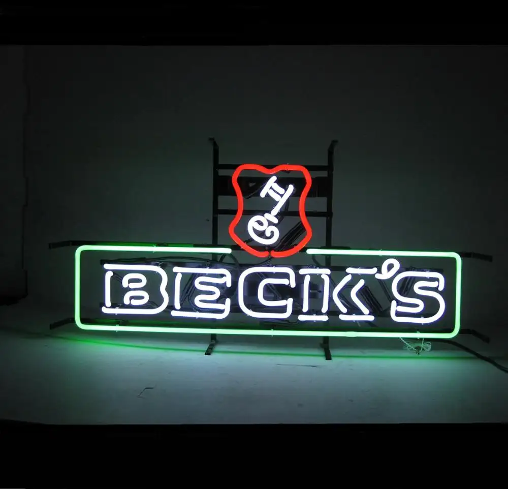 Oem <span class=keywords><strong>Neon</strong></span> Sign Licht China Leverancier Beck Bier Auto Garage <span class=keywords><strong>Neon</strong></span> Sign Custom Beer Bar Vintage Glas <span class=keywords><strong>Neon</strong></span> Light Sign