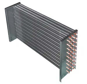 fin tube refrigeration evaporator coil with condenser