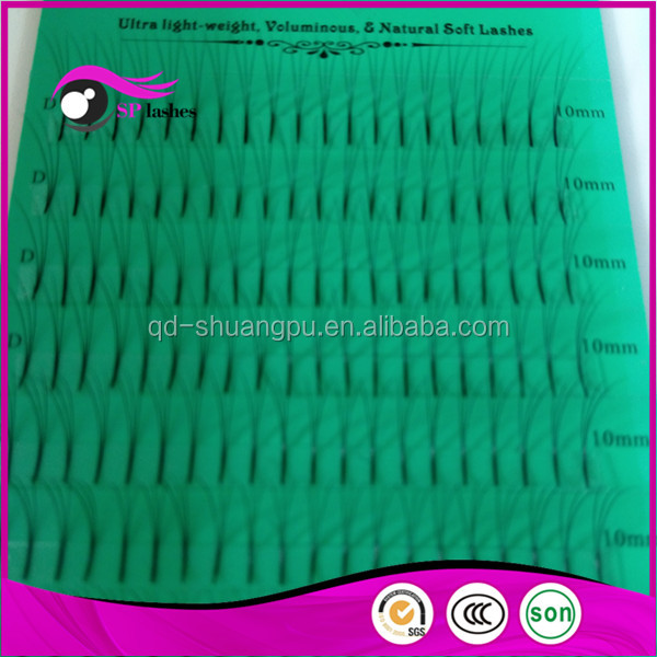 Splendid matériel de soie cils Extensions 2D - 5D synthétique Volume faux cils