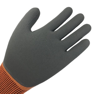 NMSHIELD-guantes de látex con forro polar, impermeables, resistentes al agua, para invierno - Product Image 3