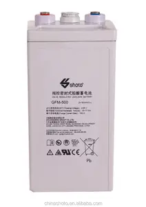 쇼토 GFM - 500 <span class=keywords><strong>VRLA</strong></span> 무보수 밀폐형 납산 <span class=keywords><strong>AGM</strong></span> 배터리 (통신/에너지 저장/UPS용) - Product Image 2