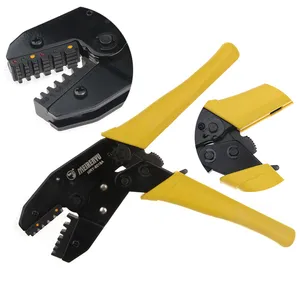 Ratcheting Terminal Crimp Tang untuk 0.5mm2-6.0mm2 Ratcheting Jaringan Crimper Alat Kawat Kabel Konektor Tekan Crimper