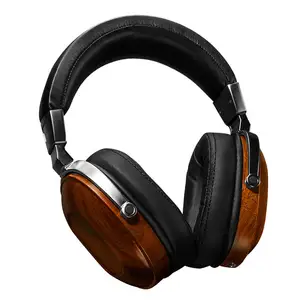 Penjualan Laris Headphone Bluetooth Nirkabel Kayu Stereo Kualitas Tinggi HEP-0095