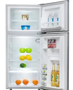 Réfrigérateur et <span class=keywords><strong>congélateur</strong></span> portable vertical à Double porte, glacière, produit mis à niveau, meilleures ventes, Bcd-127 - Product Image 1