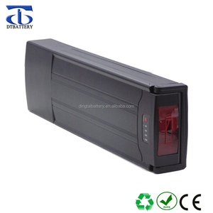 Batterie li-ion 24v 12/15/17,5 ah pour vélo électrique, avec support arrière, pour moteur ebike