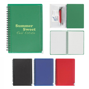 Wholesale Personalize Reinforced Flash Zipper Pocket <strong>A3</strong> Spiral <strong>Notebook</strong> - Product Image 6