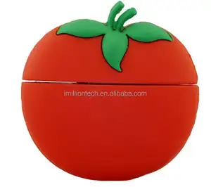 Tomato shaped usb ổ đĩa bút, bán buôn giá rẻ usb stick pendrive, usb flash drive với 1 gb 2 gb 4 gb 8 gb