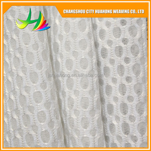 HH-007 bon marché d'air de polyester de Grand trou valise respirant directe d'usine <span class=keywords><strong>maille</strong></span> tissu pour chaussures utilisées - Product Image 3