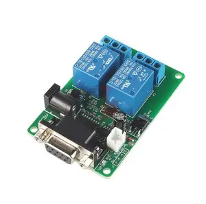 5V 2 Channel RS232 Serial Control Relay Module Switch Board SCM PC Relays