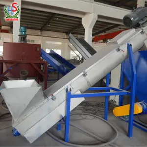 SUS304 Stainless Steel Waste Recycling Equipment , Film Crusher Polypropylene Recycling Machine