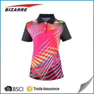 Ensemble de jupes de Tennis pour femmes, personnalisées, t-<span class=keywords><strong>shirt</strong></span> de Polo, uniforme de <span class=keywords><strong>Badminton</strong></span>, chemise de Golf à manches courtes, - Product Image 2