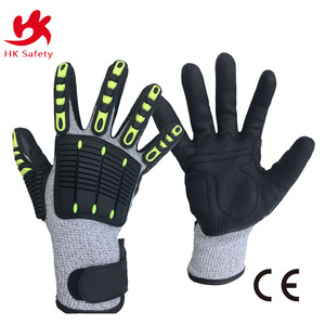Guantes de seguridad de nitrilo, alta calidad, resistentes a impactos, tpr, oem - Product Image 3