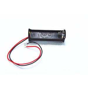 Negro plástico celular 2xAA (UM-3 * 2) 3 v Caja Del Sostenedor de Batería con cable - Product Image 5