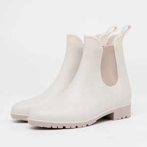 Di modo del commercio all'ingrosso molle variopinta Della Caviglia del silicone pvc <span class=keywords><strong>stivali</strong></span> da pioggia per le donne - Product Image 3