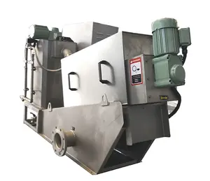 volute sludge dewatering solid-liquid separator