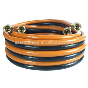 Selang Oksigen Asetilen PVC 1/4 "-5/16 Inci, Pipa Selang Uap Las Garis Kembar Tekanan Tinggi - Product Image 2