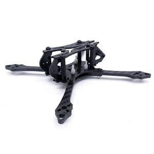 Mini HF150 150mm 150 3 inch Khung Sợi Carbon 4mm cánh tay Hỗ Trợ <span class=keywords><strong>3045</strong></span> Cánh Quạt Mini Flytower Cho FPV RC Racing Quadcopter Bay Không Người Lái - Product Image 1