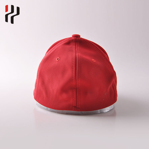 شعار التطريز القطن 6 لوحة قبعة بيسبول الصلبة محبوك القبعات والقبعات - Product Image 3