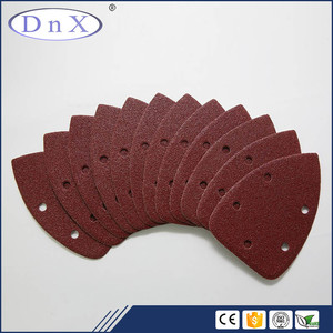 Grit <span class=keywords><strong>1000</strong></span> # triángulo de papel de <span class=keywords><strong>lija</strong></span> de óxido de aluminio para la madera - Product Image 4