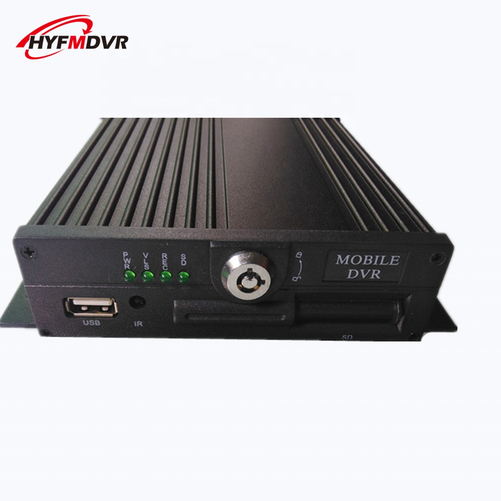 HYFMDVR אבטחת cctv מערכת 4ch MDVR ערכת מלא HD D1 בטיחות מעקבים h.264 מובנה מיקרופון תמיכת אוטובוס צג