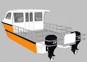 9M Nhôm Làm Việc Catamaran Với Mở Boong - Product Image 3