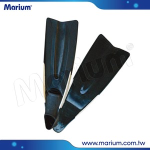 Aletas profesionales de pala larga para buceo libre y natación - Product Image 1