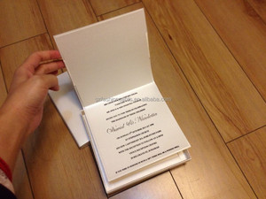 Invitations <span class=keywords><strong>de</strong></span> mariage floquées uniques <span class=keywords><strong>de</strong></span> luxe avec perle <span class=keywords><strong>de</strong></span> <span class=keywords><strong>diamant</strong></span> - Product Image 5