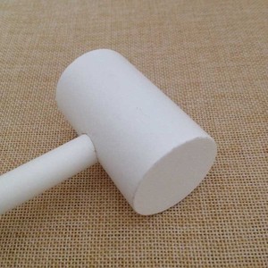 Small White Wooden Mallet Boys <strong>Toy</strong> <strong>Tool</strong>, Handy Kids Hammer Simulation Repair <strong>Tools</strong> Durable - Product Image 3