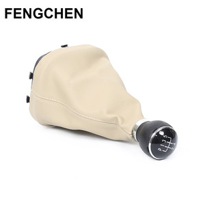 Toptan Bej Deri 5/6 Vitesli Araba Vites Topuzu VW Tuoran CADDY <span class=keywords><strong>2</strong></span> MK2 2004-2009 için - Product Image 2