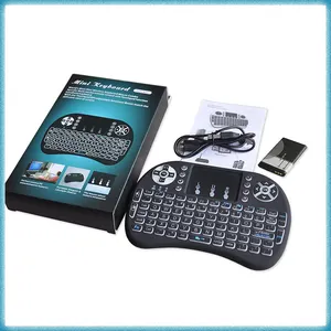 Mouse Nirkabel, Keyboard Touchpad Nirkabel 2.4Ghz Produk Baru Rii I8 Mini