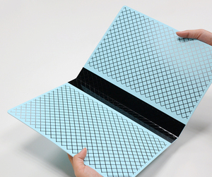 เสื่อตัด A2พับได้เป็นมิตรกับสิ่งแวดล้อมในไต้หวัน60X45cm 4ชั้นสำหรับงานหัตถกรรมศิลปะวัสดุพีวีซีที่ทนทานจัดหาได้อย่างมั่นคง - Product Image 5