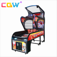 CGW jeu d'arcade de tir de machine de basket-ball à pièces de vente à chaud jeu d'arcade de basket-ball de rue à vendre