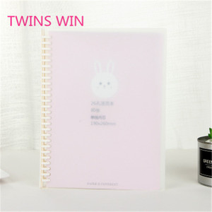 Tùy chỉnh bán buôn nhựa Bìa máy tính xách tay văn phòng phẩm dots Loose-Leaf cuốn sách PP máy tính xách tay dễ thương kế hoạch Nhật Ký máy tính xách tay 1493 - Product Image 4