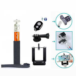 New CELLer Fotopro Xách Tay Nối Dài Mini Monopod + Có Thể Điều Chỉnh Người Giữ Điện Thoại Không Dây Từ Xa Shutter + Monopod + Moun - Product Image 1