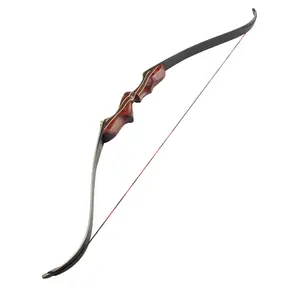 Arc recurve fait à la main, en bois, haute qualité, pour la chasse, nouveauté